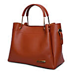 Bagsy Malone Mustard Stylish Tote Handbag