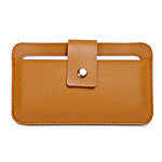 Bagsy Malone Unisex Mobile Pouch- Walnut Brown
