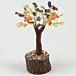 Colourful Stone Wish Tree & Amul Super Fruit Chocolate