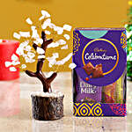 Rose Quartz Wish Tree & Cadbury Celebrations Mini