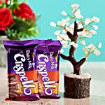 Rose Quartz Wish Tree & Cadbury Crispello