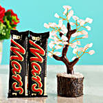 Rose Quartz Wish Tree & Mars Chocolate