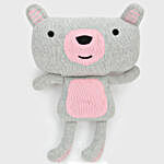 Pink & Vanilla Grey Teddy Soft Toy