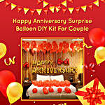 Happy Anniversary Surprise Balloon Kit For Couple