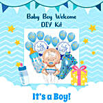 Special Welcome Balloon Decoration Kit For Baby Boy