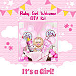 Special Welcome Balloon Decoration Kit For Baby Girl