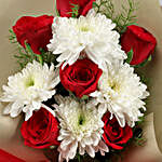Sparkling Roses & Chrysanthemums Bouquet