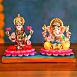 Divine Lakshmi & Ganesh Idols
