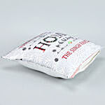 Personalised Xmas Special Sequin Cushion 5 Star
