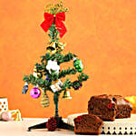 DIY Xmas Tree Choco Cherry Cake 300 Gms
