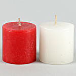 Xmas Special Candles With Amethyst Wish Tree & Almond Cake
