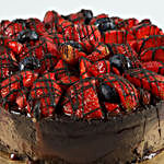 Strawberry Dark Choco Fit Cake
