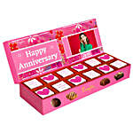 Personalised Anniversary Chocolate Box For Wife