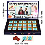 Personalised Anniversary Special Chocolate Surprise