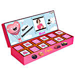 Sweet Anniversary Special Personalised Chocolate Box