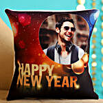 Colourful New Year Personalised Cushion