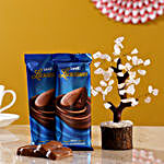 Rose Quartz Wish Tree & Luvit Milk Chocolate