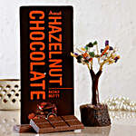 Colourful Wish Tree & Amul Hazelnut Chocolate