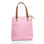 Chequered Tote Bag