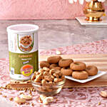 Mathura Peda & Coriander Cashews Can