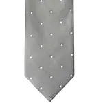 Neck Tie Gift Set- Silver