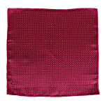 Magenta Microfiber Neck Tie Gift Set