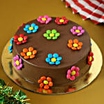 Starry Xmas Chocolate Cream Cake 2 Kg