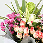 Anthurium & Roses Bouquet