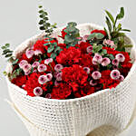 Lovely Carnations & Daisies Bouquet