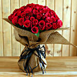 Hundred Red Roses Bunch