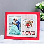 Wooden Love Table-Top photo Frame