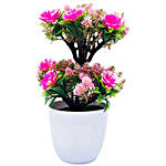 Pink Artificial Plant With Pot