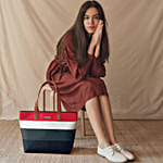 DailyObjects Deep Quad Fatty Tote Bag