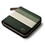DailyObjects Green Quad Zip Wallet