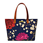 DailyObjects Midnight Chrysanthemums Fatty Tote Bag