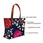 DailyObjects Midnight Chrysanthemums Fatty Tote Bag