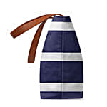 DailyObjects Navy N White Fatty Tote Bag