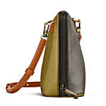 DailyObjects Olive & Mustard - Trapeze Crossbody Bag