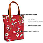 DailyObjects Red Buterflies Classic Tote Bag