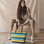 DailyObjects Tropical Lines Fatty Tote Bag