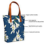 DailyObjects White Lillies Classic Tote Bag