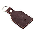 Genuine Leather Personalised Key Chain- Free Size