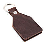 Genuine Leather Personalised Key Chain- Free Size