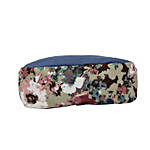 Floral Flap Printed Canvas Cross-Body