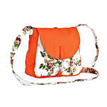 Printed Floral Canvas Cross Body