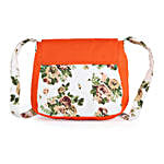 Printed Floral Canvas Cross Body