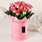 21 Pink Roses Pink FNP Box