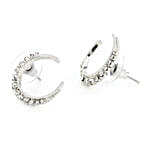 Estele AD Crystal Moonlight Stud Hoops