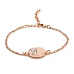 Estele Rose Gold Swarovski Bracelet