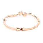 Estele Rose Gold Swarovski Crystal Bracelet